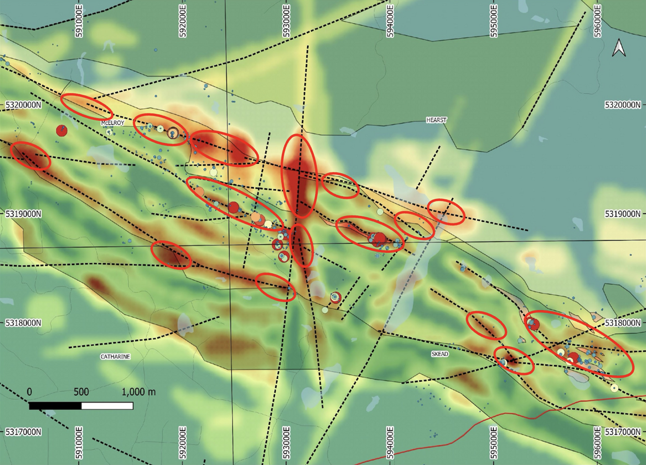 Four Corners Heat Map
